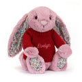 Blossom Tulip Bunny with Personalised Red Jumper